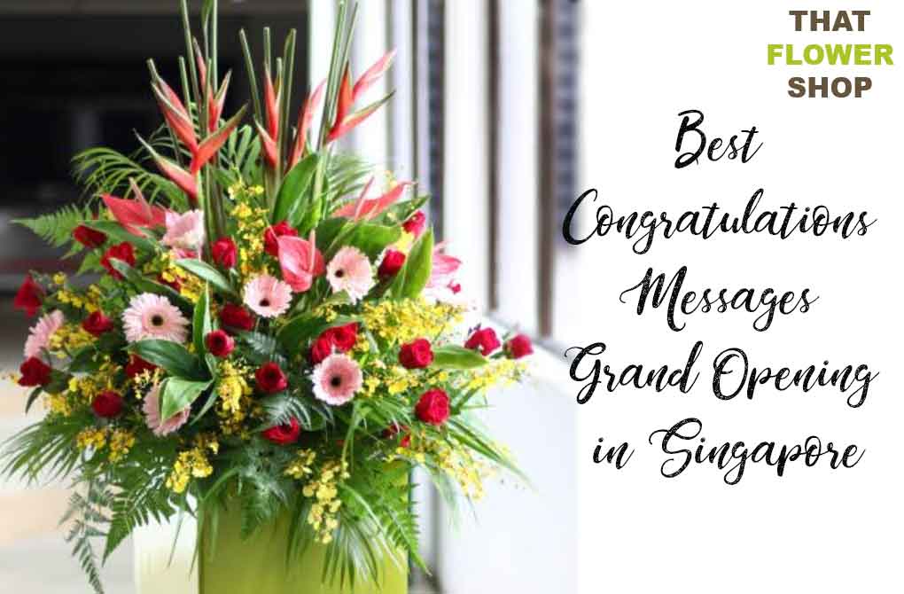 The Best Congratulations Messages for Grand Opening in Singapore
