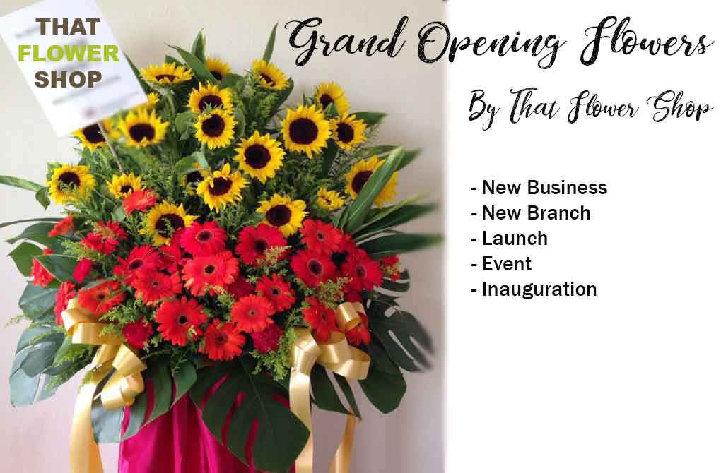 How to Afford Luxurious Grand Opening Flower Stand in Singapore?