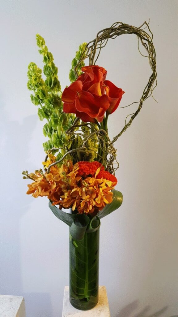 Weekly Flower Delivery for office reception table