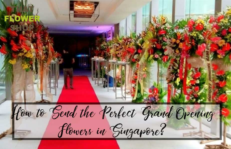 How to Send the Perfect Grand Opening Flowers in Singapore?