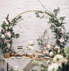 wedding decoration service wedding arch