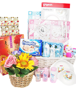 BHV-10 HEARTY ESSENTIALS BABY HAMPER