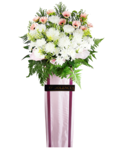 WS-09 MOURNFUL FUNERAL FLOWER STAND