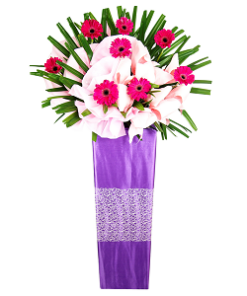 CS-07 TOAST CONGRATULATORY FLOWER STAND