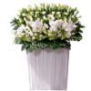 big impressive sympathy flower stand