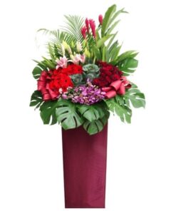 CS-18 EXCITING CONGRATULATORY FLOWER STAND