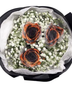 HALLOWEEN theme flower rose bouquet