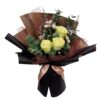 3 stem green rose bouquet Singapore