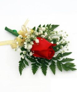 WC-01 Red Rose Corsage