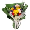 mixed color gerbera korean hand bouquet