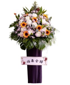 往生花圈白事花圈丧礼花圈 - Funeral Flowers Delivery