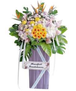 funeral flowers, wreaths and wreath delivery in Singapore.