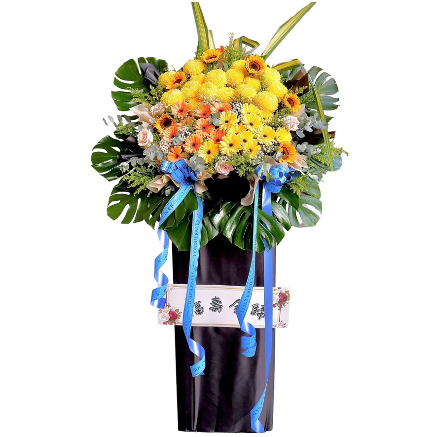 Delivery of sympathy flower arrangements and gifts.