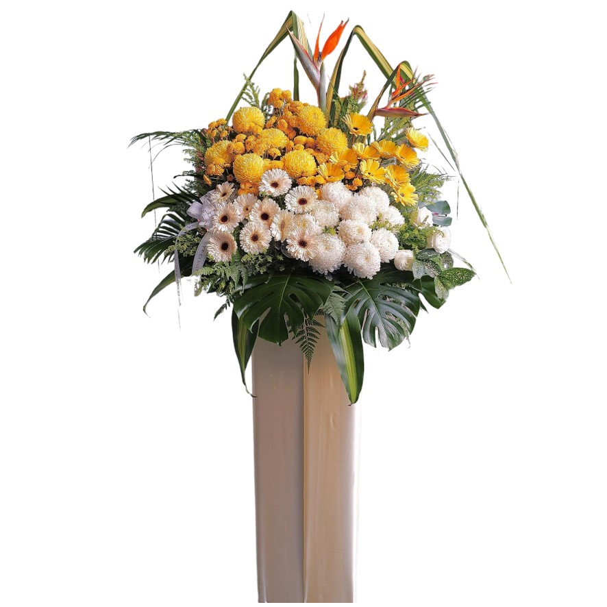 flower wreath for funeral singapore