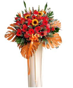 CS-65 WONDROUS CONGRATULATORY FLOWER STAND