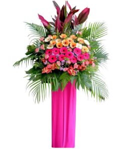 CS-62 WONDROUS ATTAINMENT CONGRATULATORY FLOWER STAND