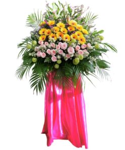 CS-53 BLOOMING CONGRATULATORY FLOWER STAND