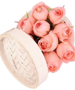 Light pink dim sums flowers