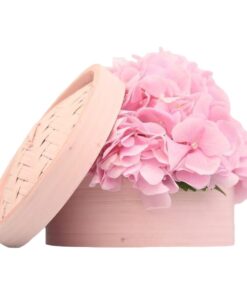 light pink dim sum flower box