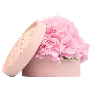 light pink dim sum flower box