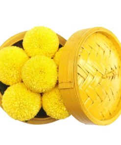 chrysanthemum ball dim sum flower box arrangement Singapore