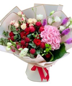 rose spray jumbo rustic flower bouquet Singapore (11)