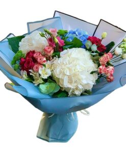 hydrangea jumbo rustic flower bouquet Singapore (9)