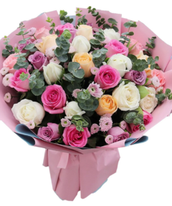 colorful giant bouquet delivery