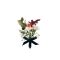 WC-12 Mini Pink White Rose Corsage