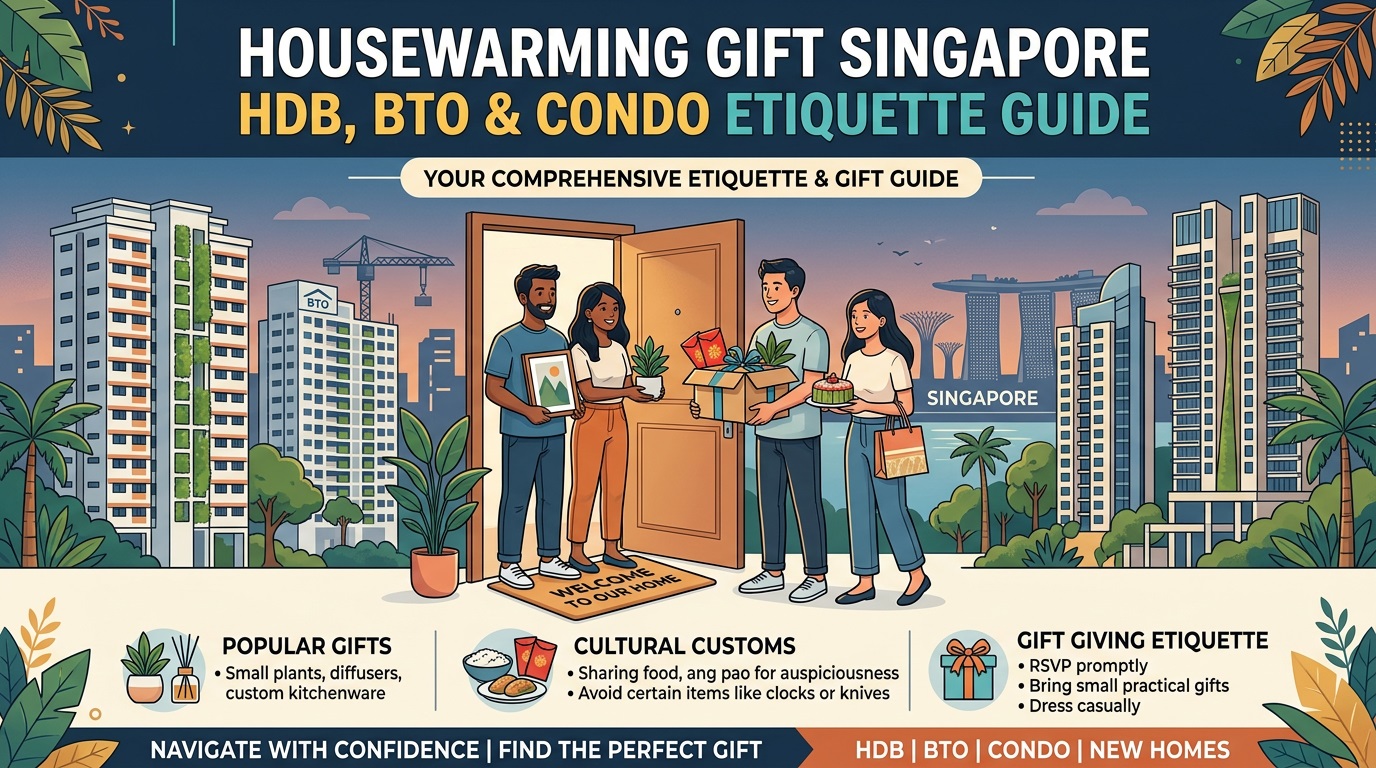 Housewarming Gift Singapore HDB, BTO & Condo Etiquette Guide