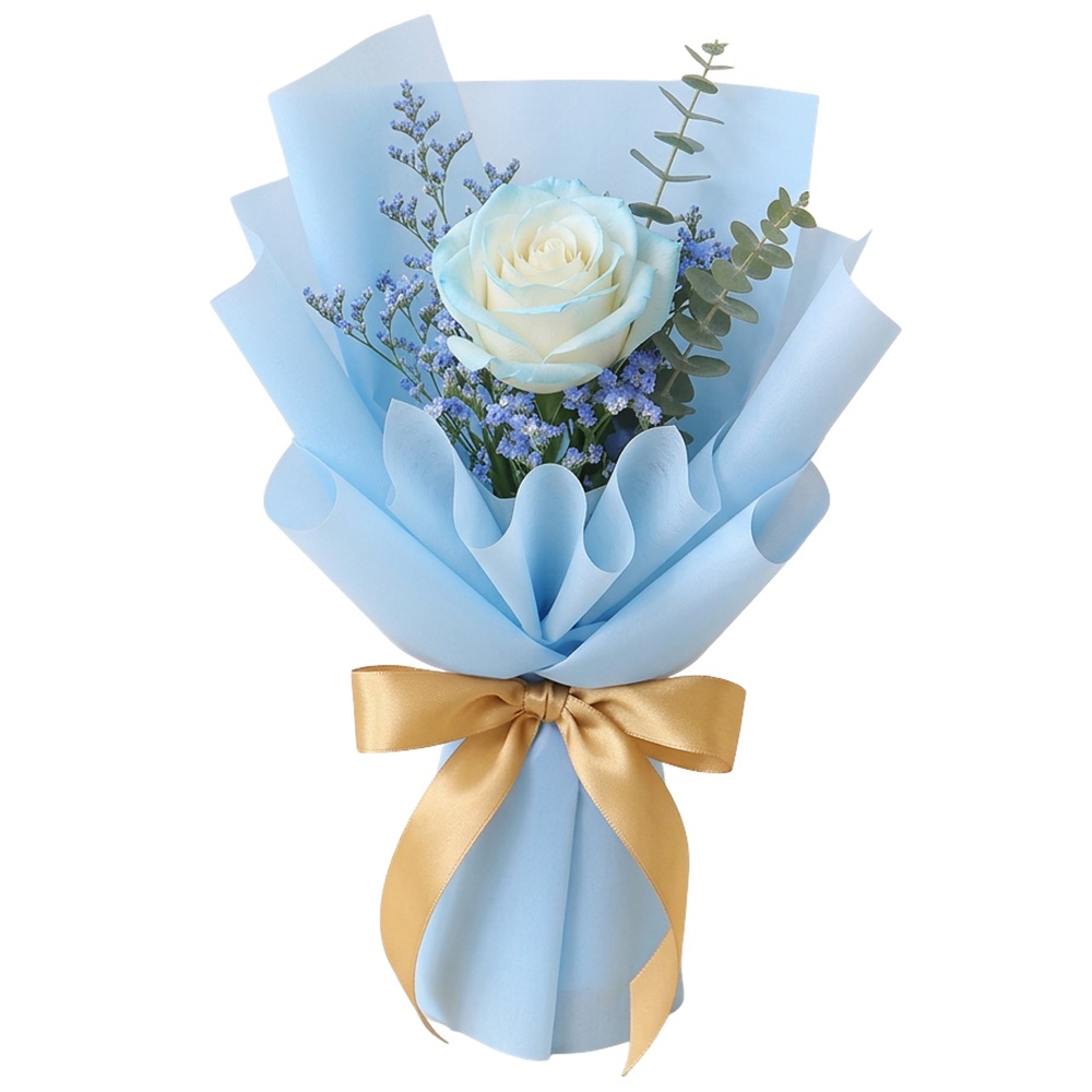 Single stalk rose blue KSB-07 Passion Single stalk rose blue
