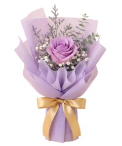 KSB-01 Care Single stalk rose purple