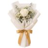 KSB-08 Pleased Single stalk rose white